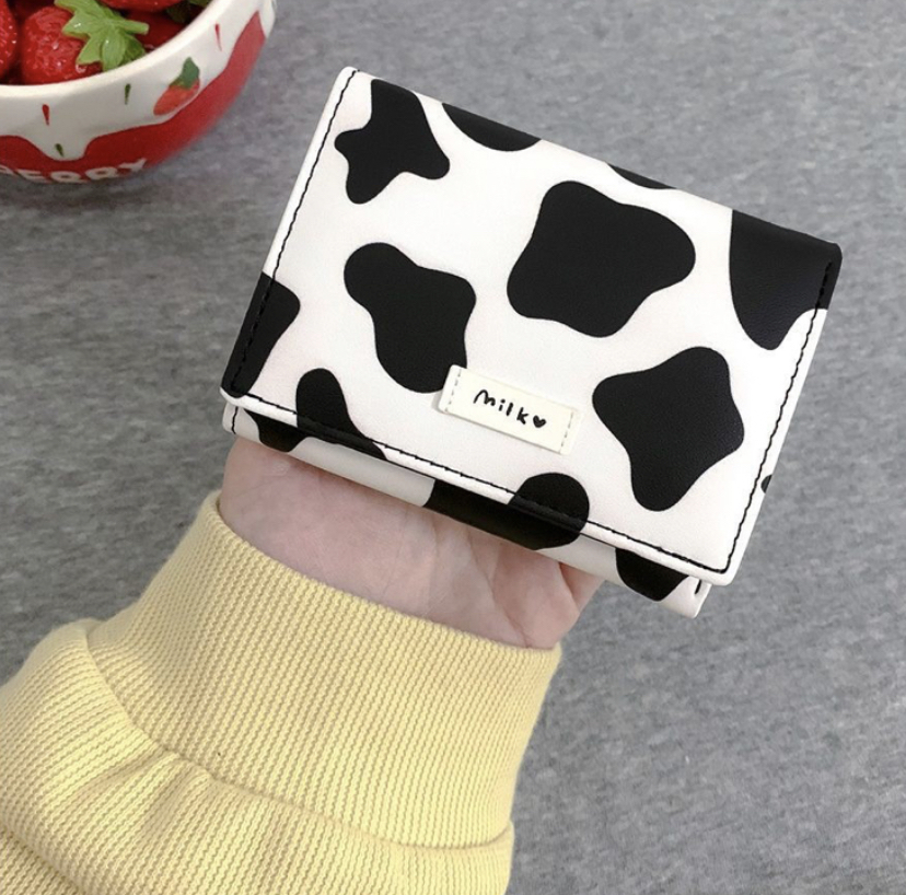 奶牛设计的零钱包真的太有INS风感了~