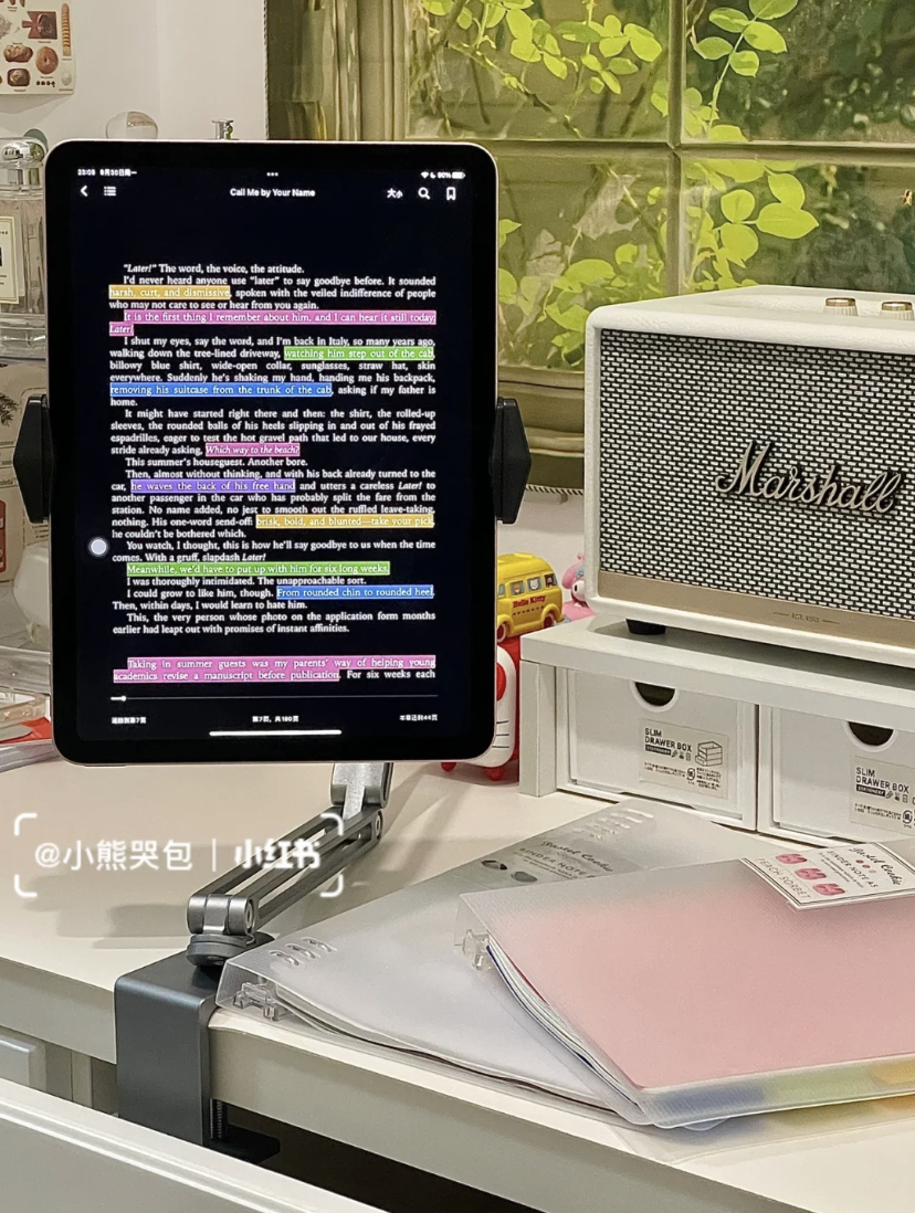 只需要固定好就可以各种调节,完全不会占空间超级方便的!