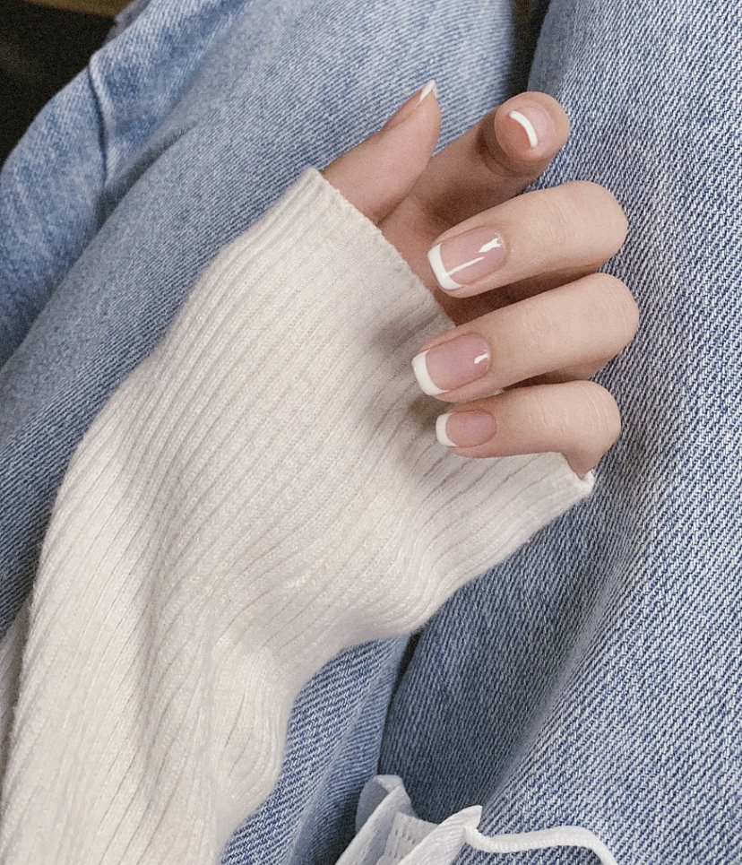 高级简约的法式美甲永远不会出错!