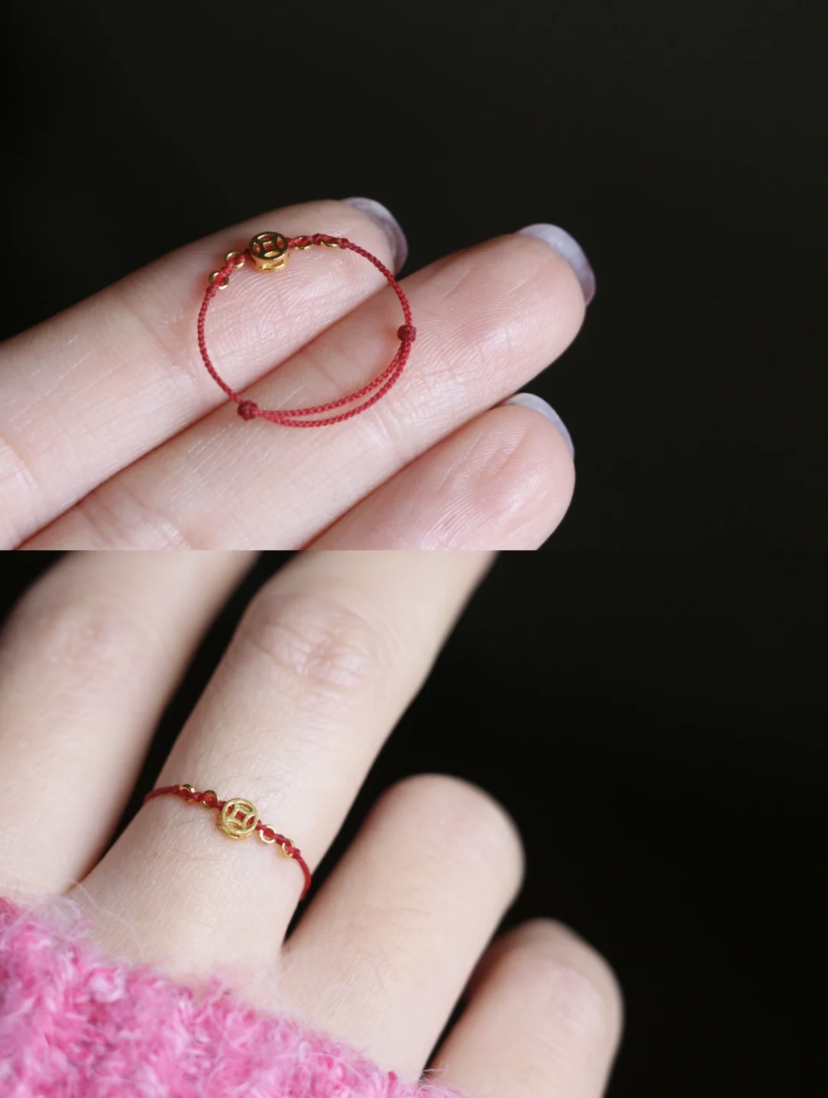 红绳真的可以帮助更好的带来好运气,还有提升桃花运和人缘,而且上手还特别显白哦~