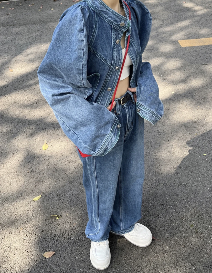 对于牛仔爱好者来说是很经典的搭配!