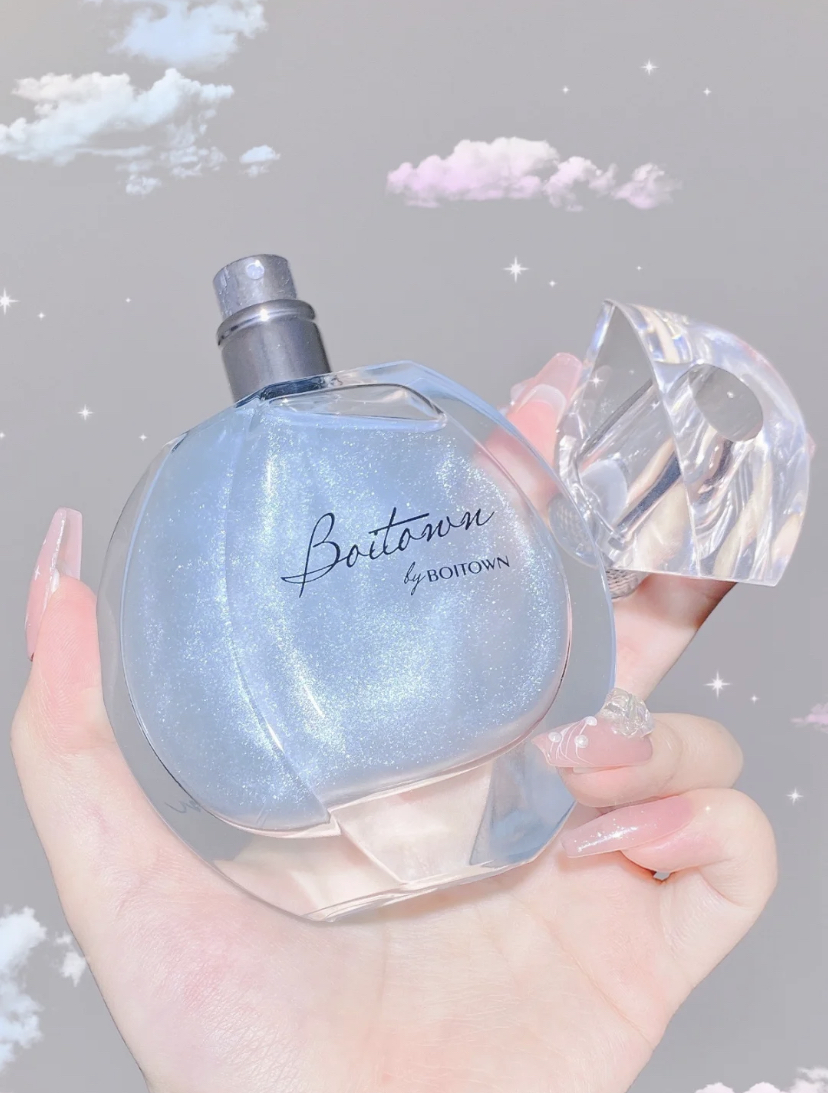 颜值超高的鎏金香水,装满了流沙就像是星空一样好看!