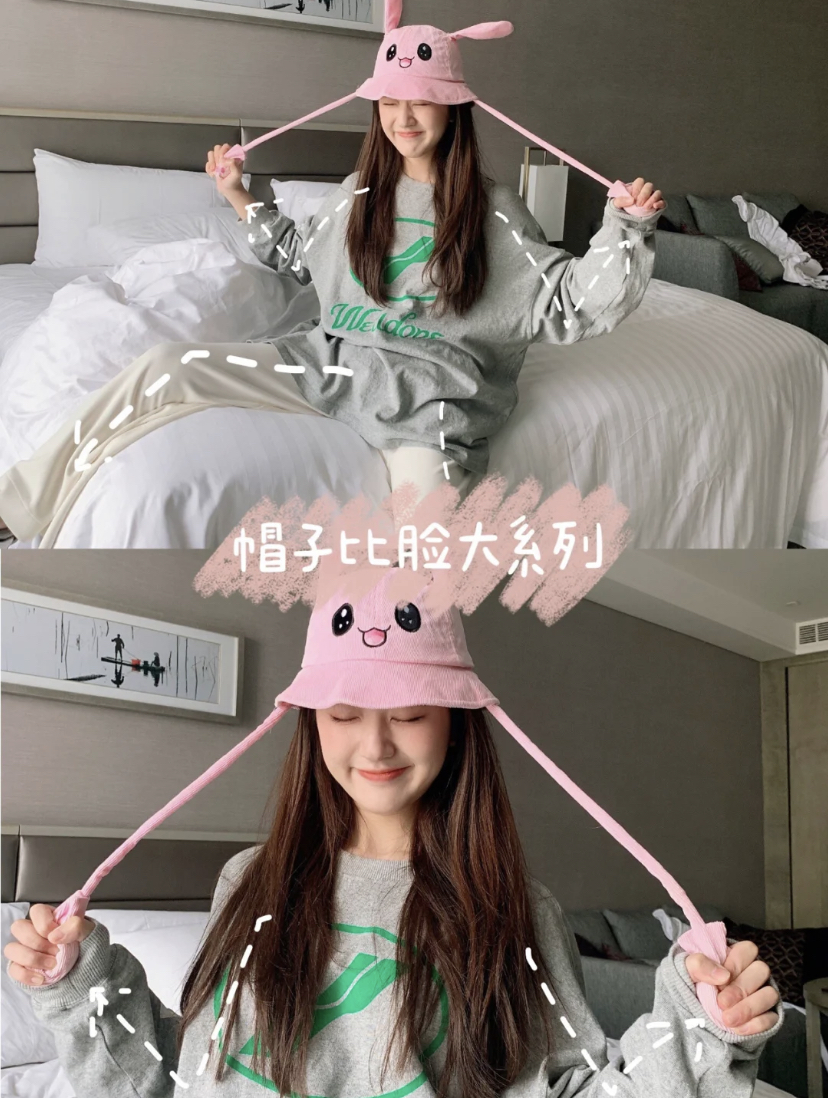 头大或脸大的女生必须入一款大帽子!