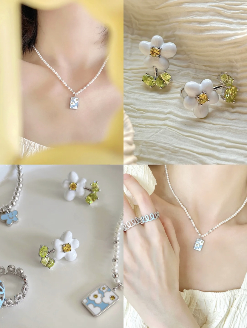 最适合喜欢穿小裙子的集美们入手,搭配这些甜美又可爱的饰品让气质UP!