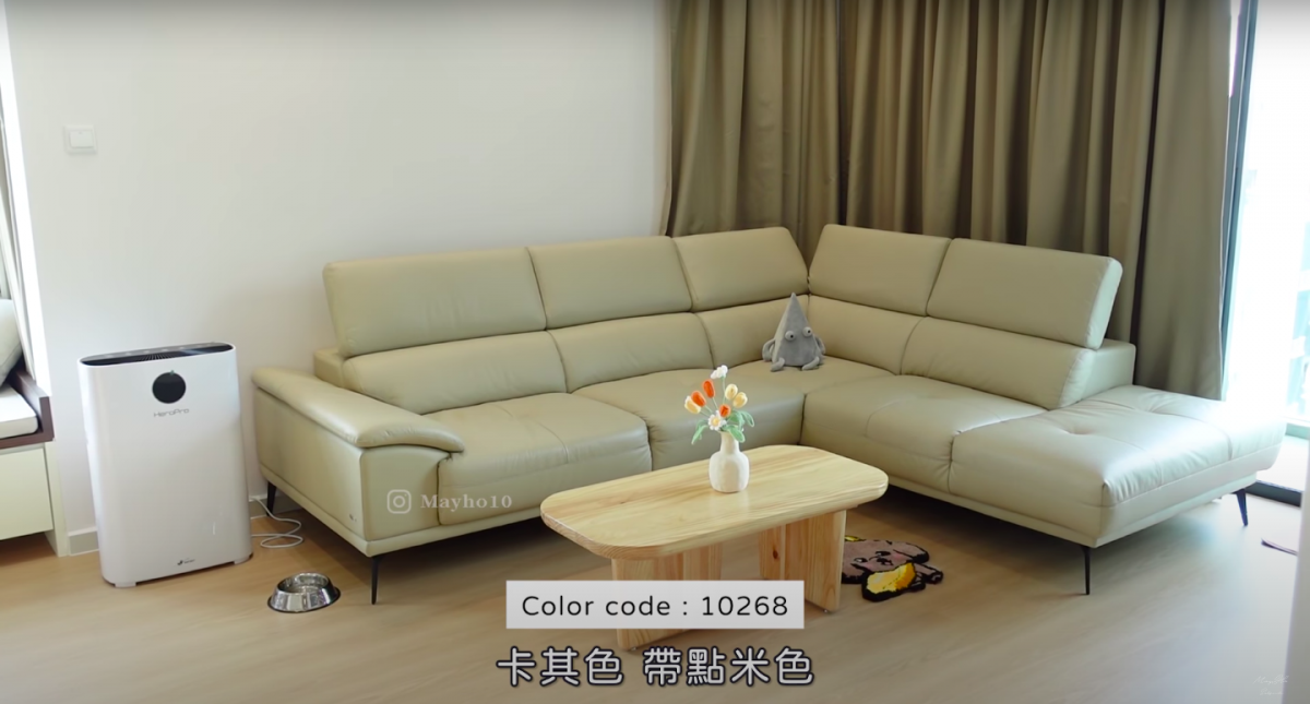 困了躺在这款沙发上休息一会真的好舒服啊~