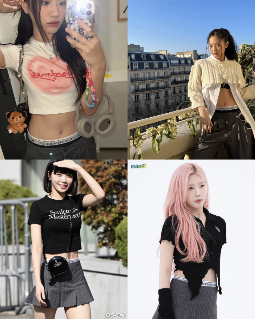 韩国很多女团爱豆都爱穿的潮牌,她们在舞蹈练习影片中最常出现的私服穿搭!