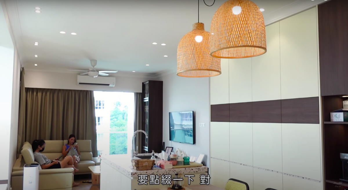 所以屋子看起来特别的整洁大方。