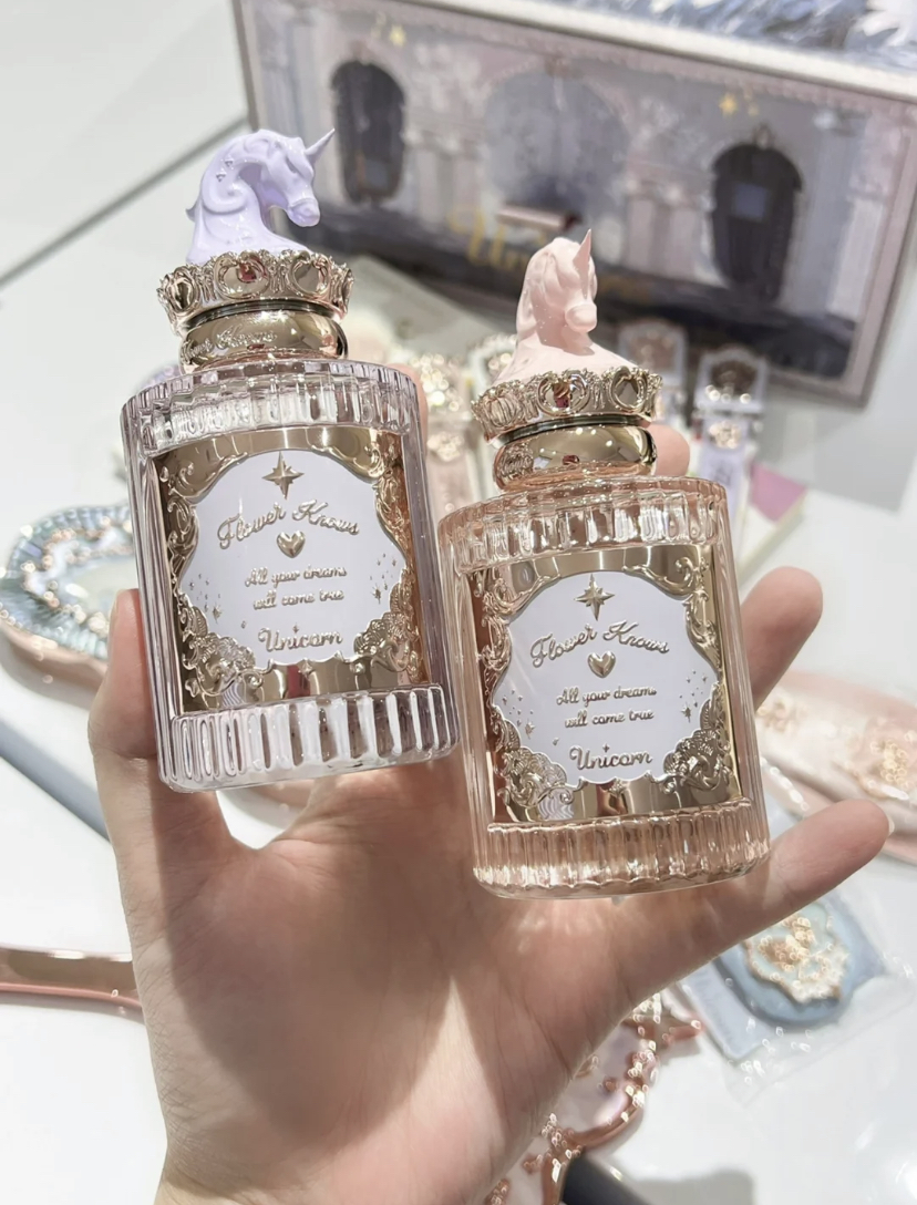 独角兽香水外表更高级,分别拥有两款不同香型选择