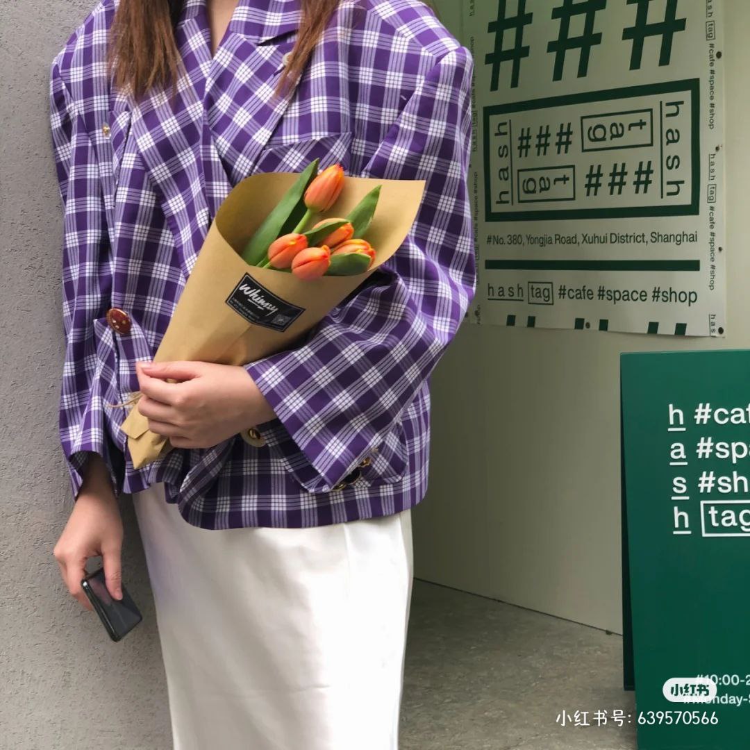 紫色的Baby Pala西装外套是热门款式