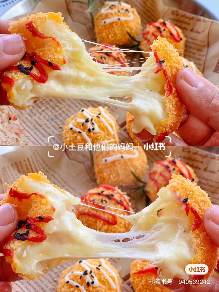 黄金芝士土豆球