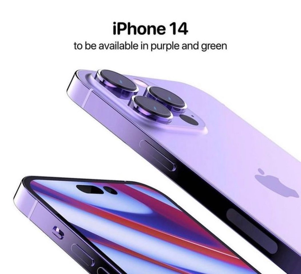 iPhone 14即将亮相,或推出5款机型包括「iPhone 14 mini」?标准版和Pro版「神秘紫」配色不太相同?!