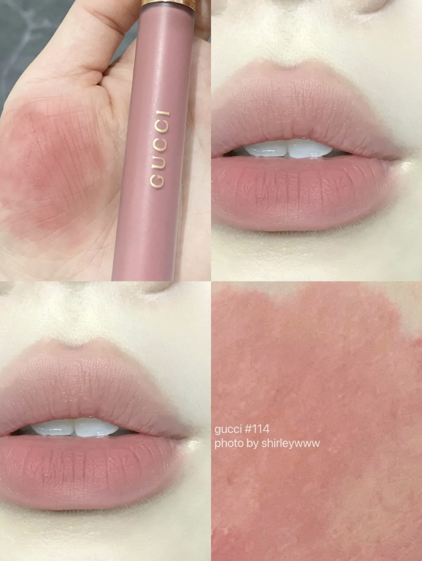 Gucci 云雾唇釉 #114 Grace Cinnamon