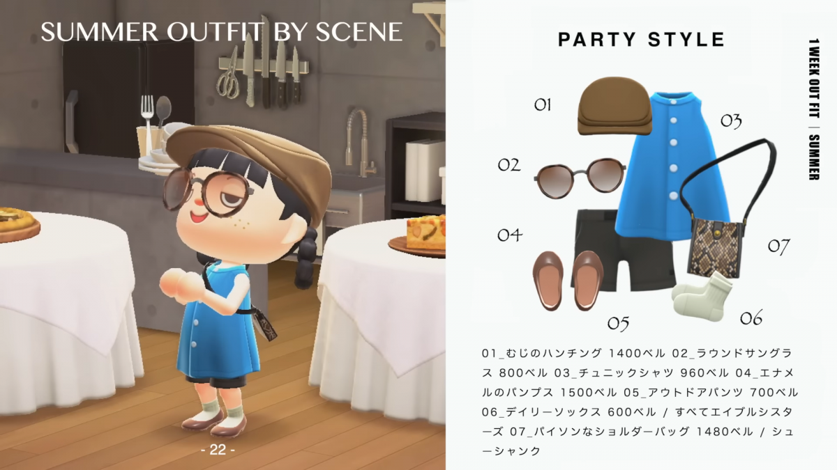 LOOK 7:夏日派对装