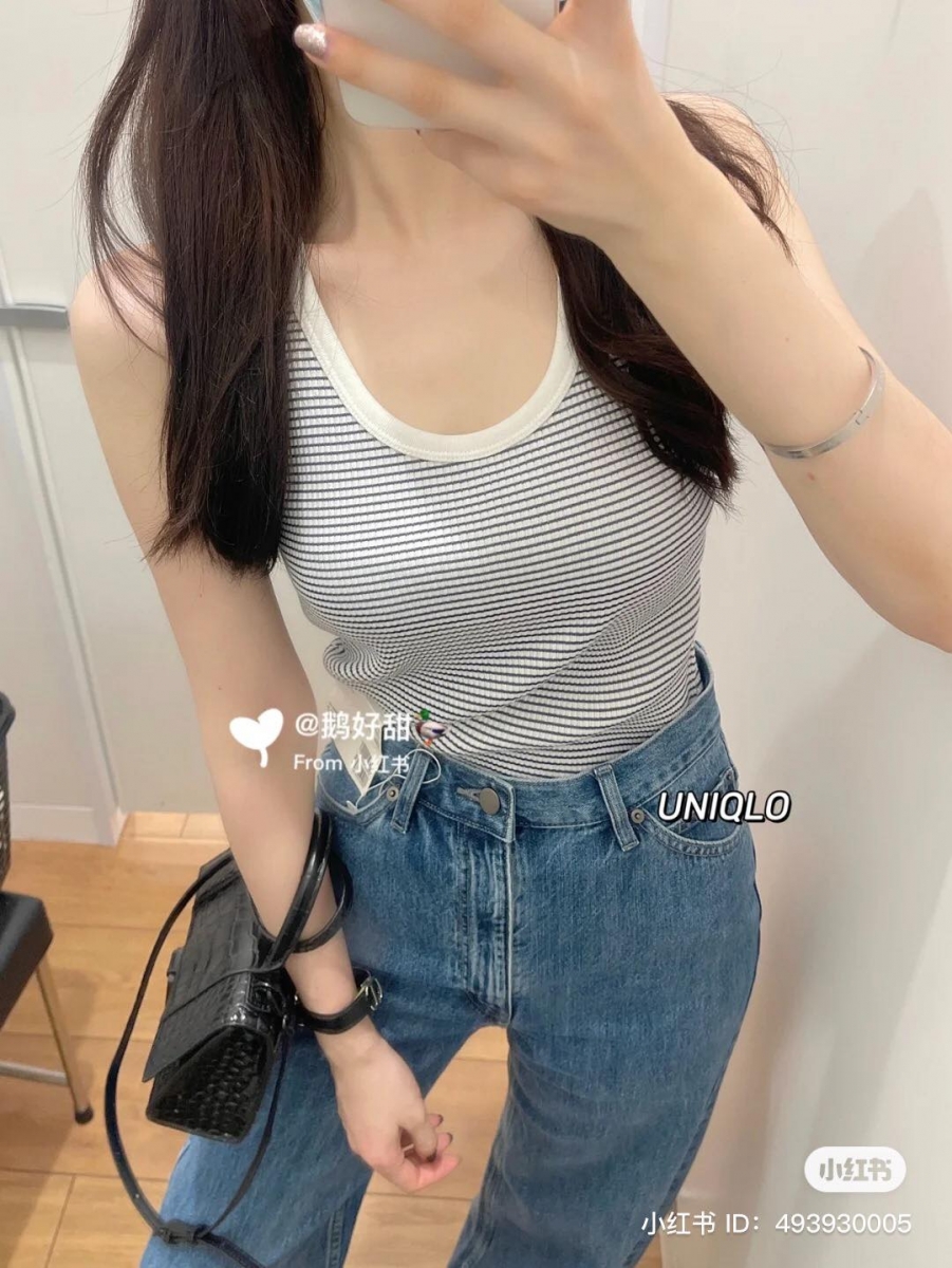 条纹背心