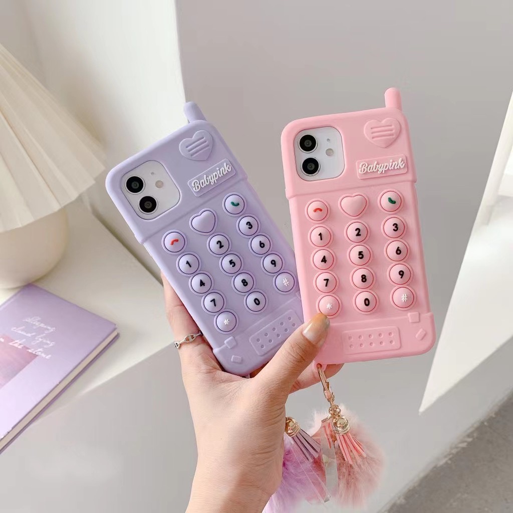 可爱复古式手机壳