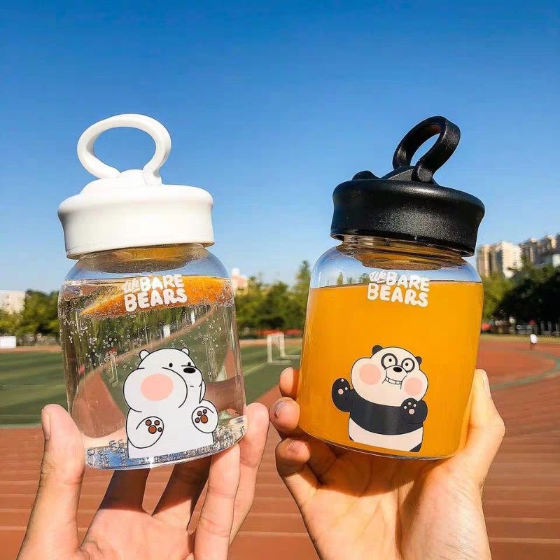 迷你的 We Bare Bears 水壶