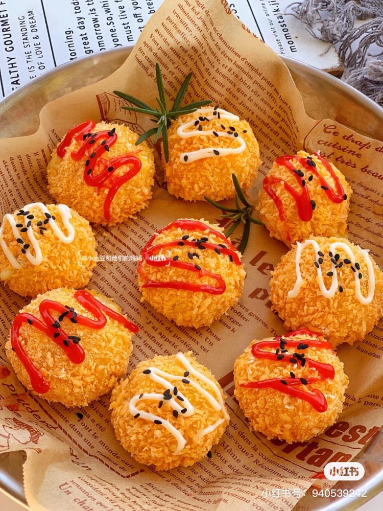 黄金芝士土豆球