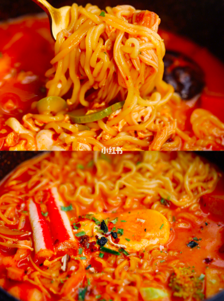 3、番茄牛奶辛拉面