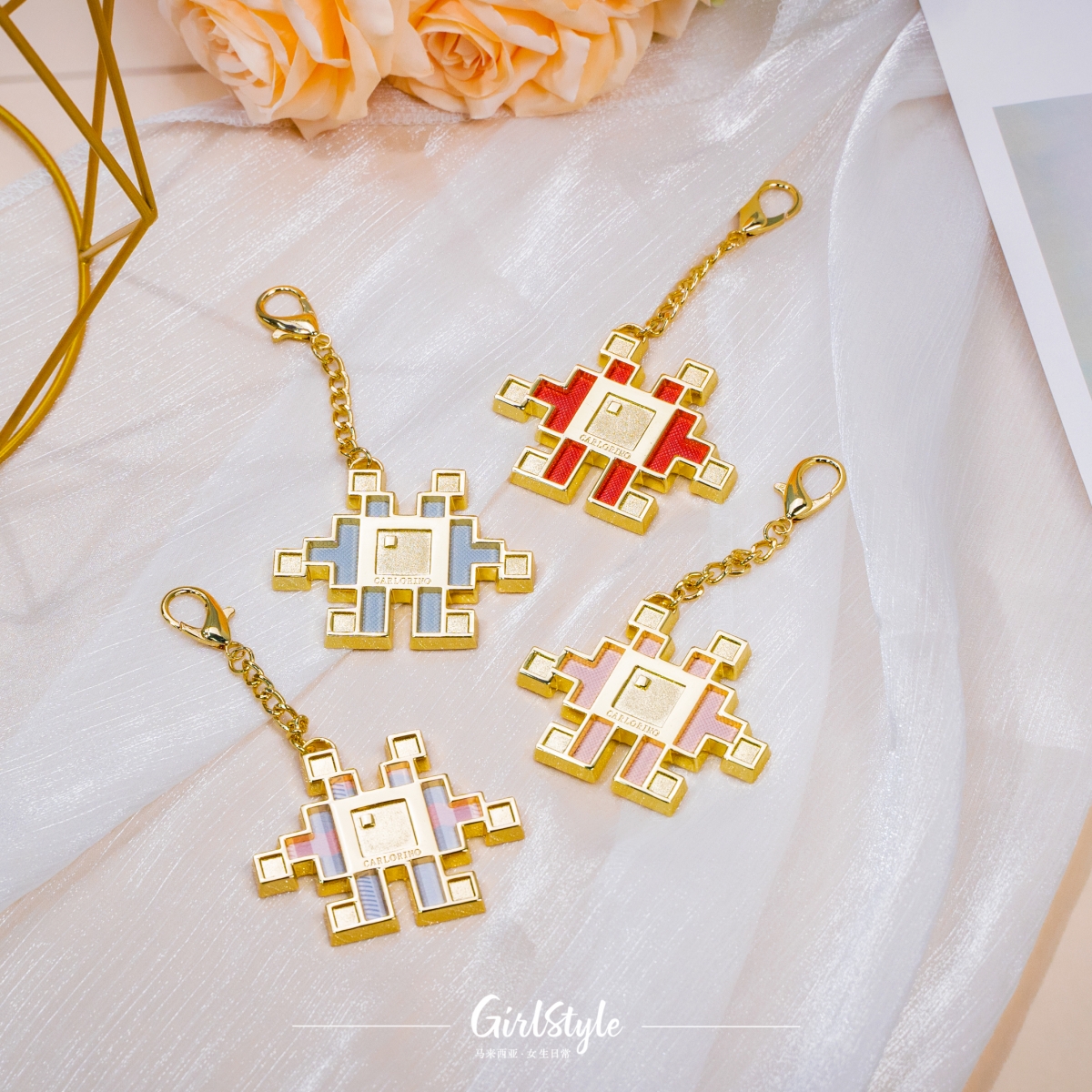 Carlo Rino Tetro B Mon Key Chain