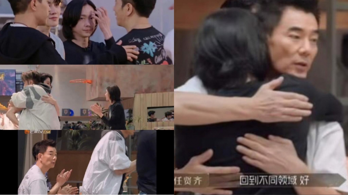 黄义达更是忍不住泪崩不舍温 SIR 离开