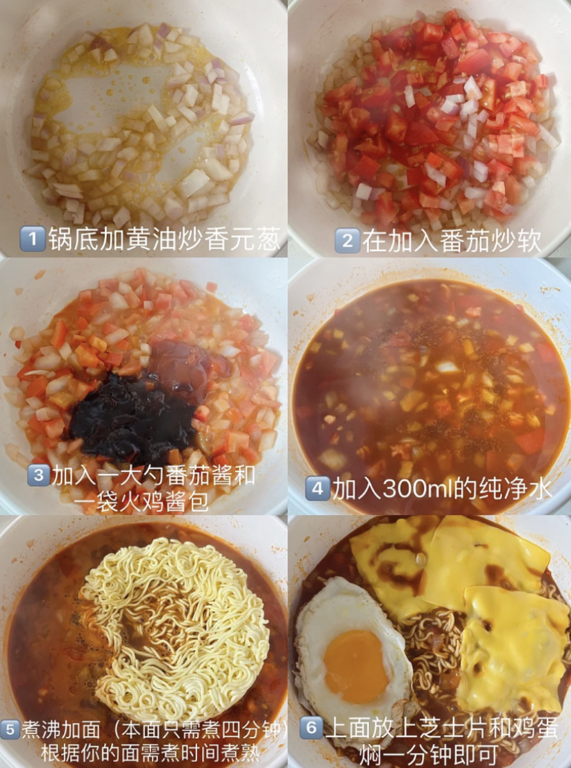 番茄火鸡面做法