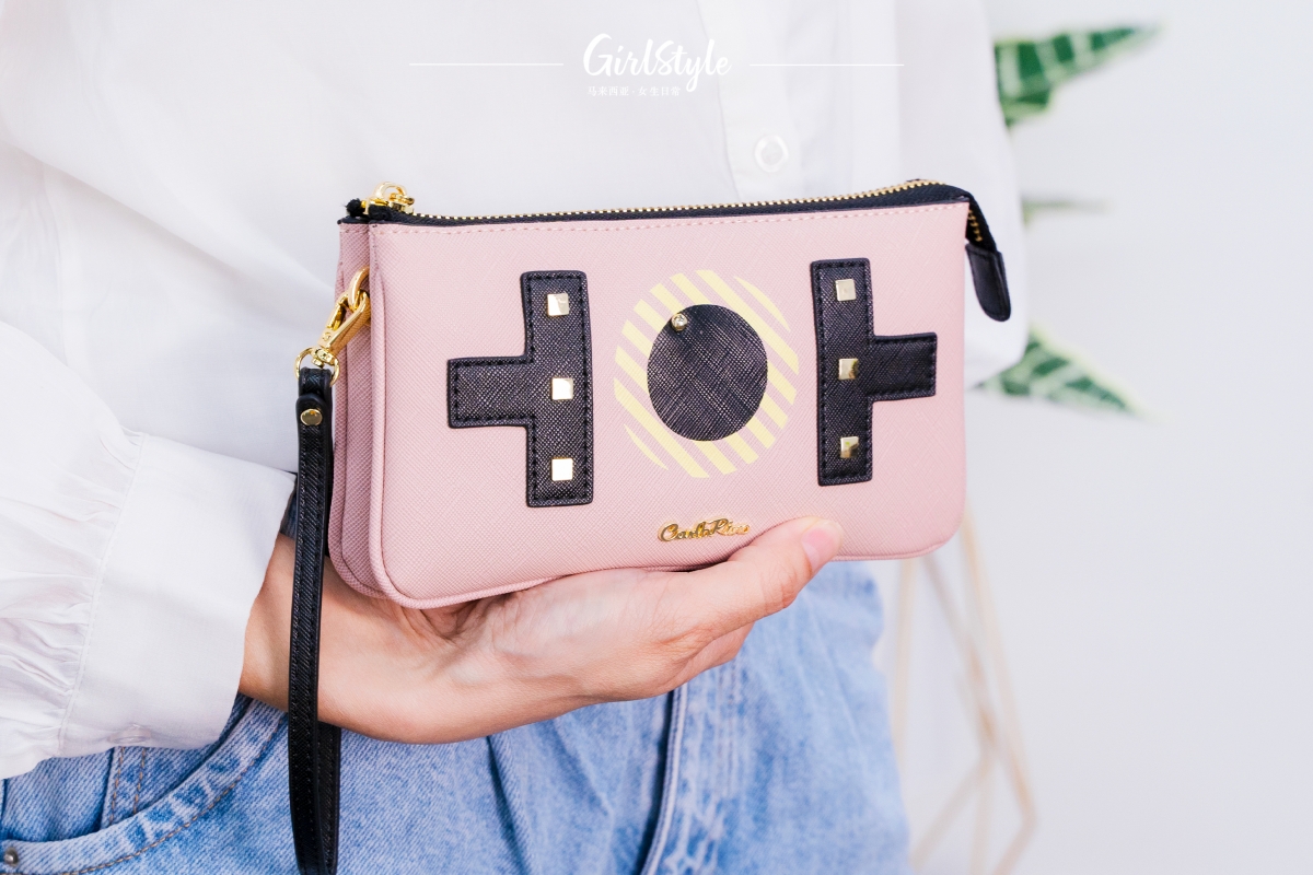 Carlo Rino Tetro B Mon Wristlet 