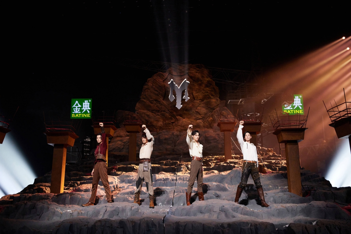 吴建豪组的《Legends never die》让人有一种热血向上的感觉扑面而来