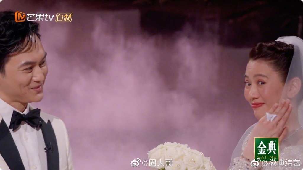 获得第一位则是在三公中和老婆”举行婚礼“的张智霖啦~