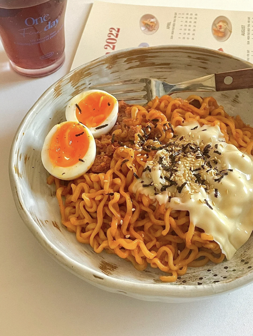 浓郁芝士火鸡面