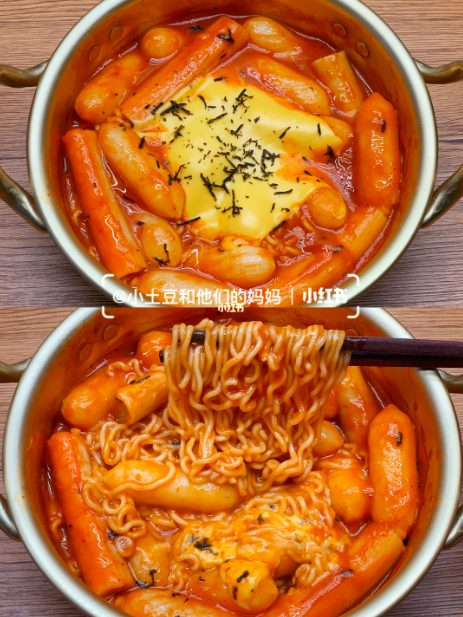 4、芝士拉面年糕