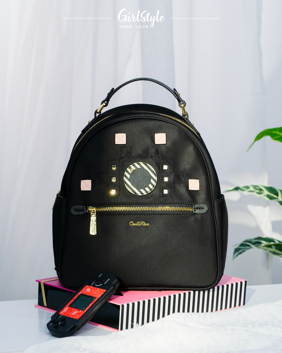 Carlo Rino Tetro B Mon Nylon Backpack