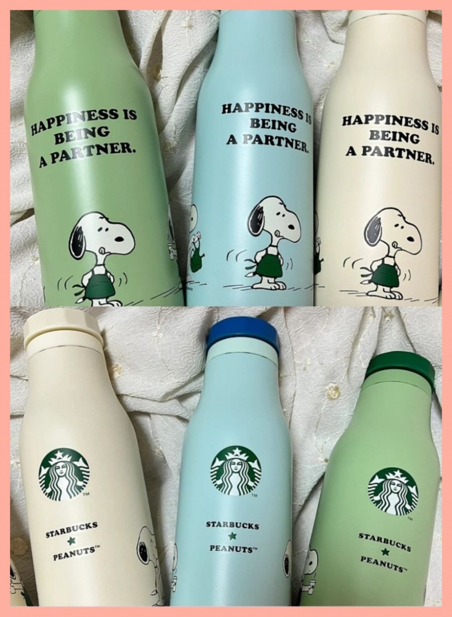 #史努比不锈钢保温瓶