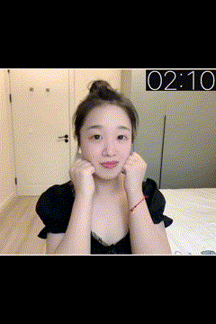 动作八：按摩两侧咬肌