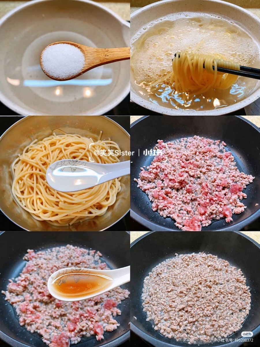 5、番茄肉酱意面