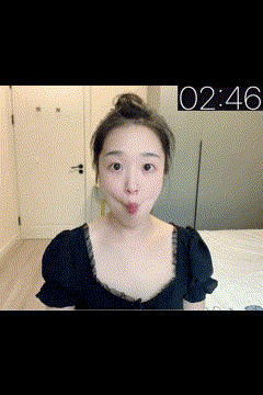 动作五：吸两侧脸颊