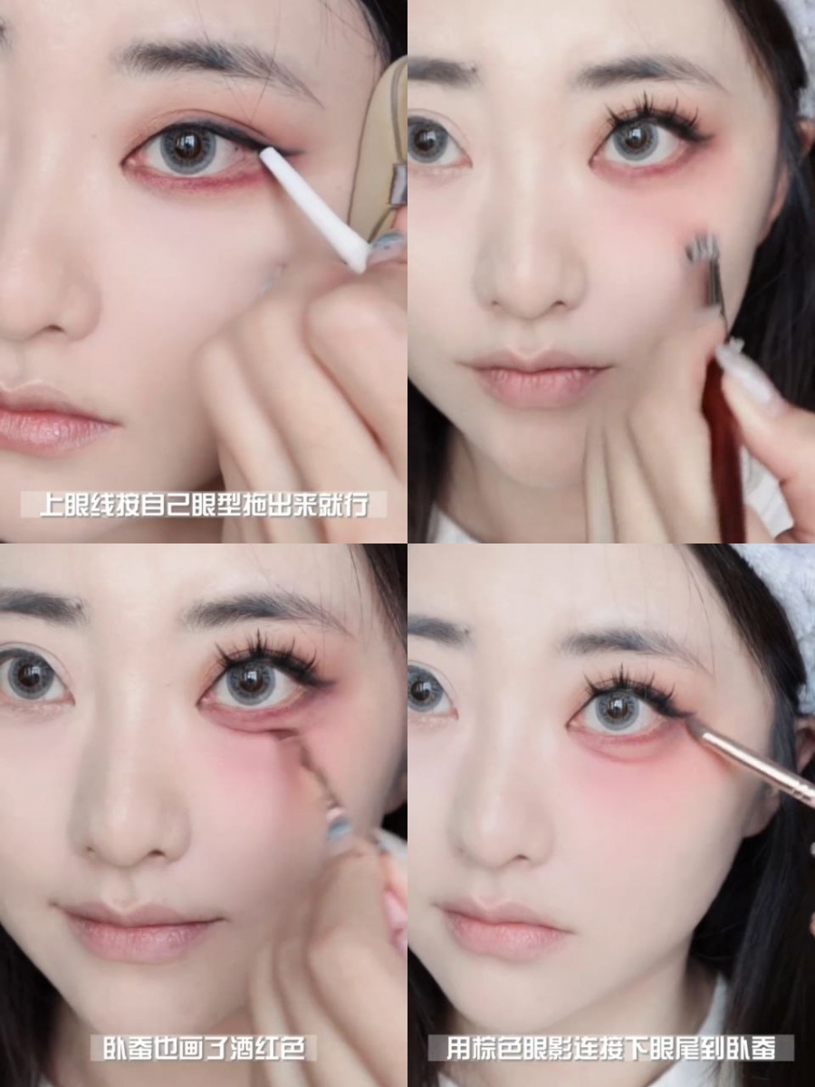 万圣节创意可爱妆容 #4：无辜萌娃娃