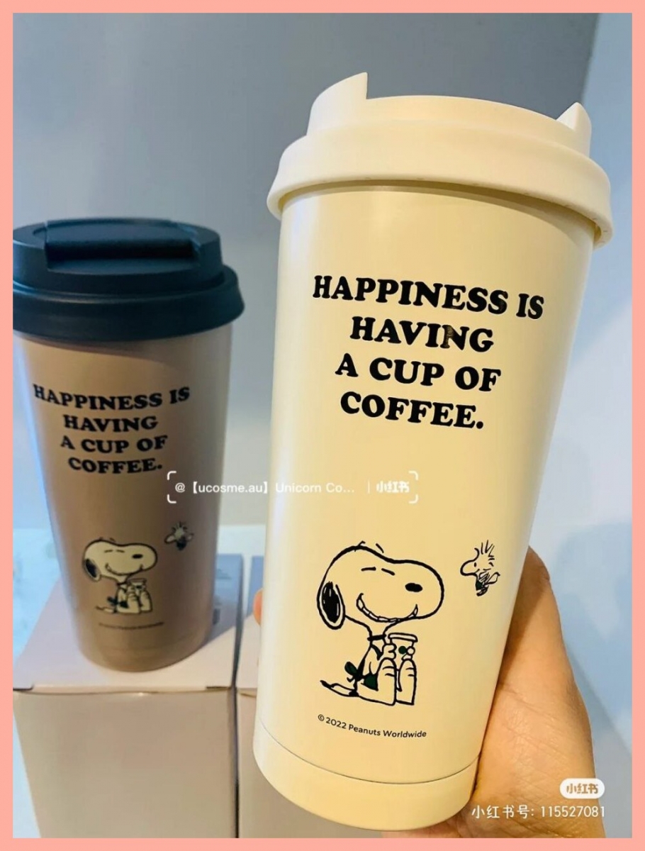 #史努比 ToGo 不锈钢随行杯