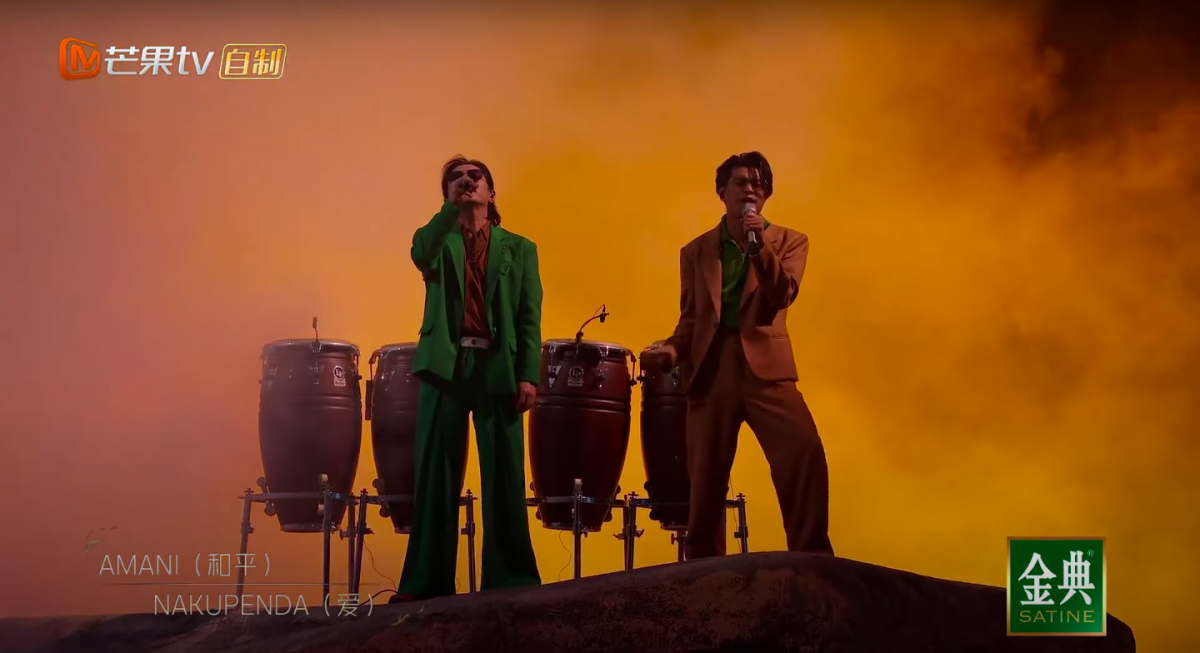 表现相对没有那么出彩的应该归属于吴克群阵营的《Amani》了。