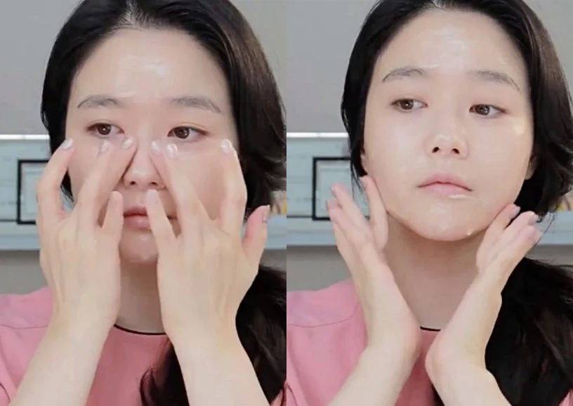 2、「乳液面膜法」