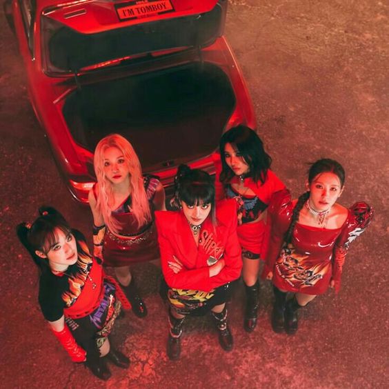 (G)I-DLE 早前就凭借一首帅气的《Tomboy》成为 Girl Crush 代表之一