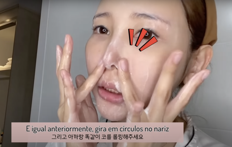 Step 3:洗面乳洗脸