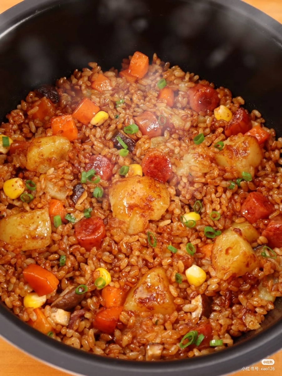 3、土豆焖饭