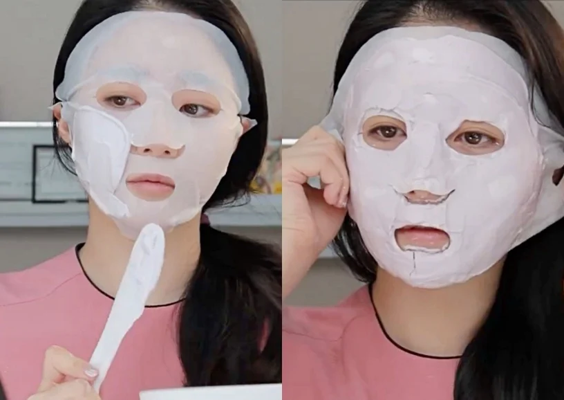 2、「乳液面膜法」