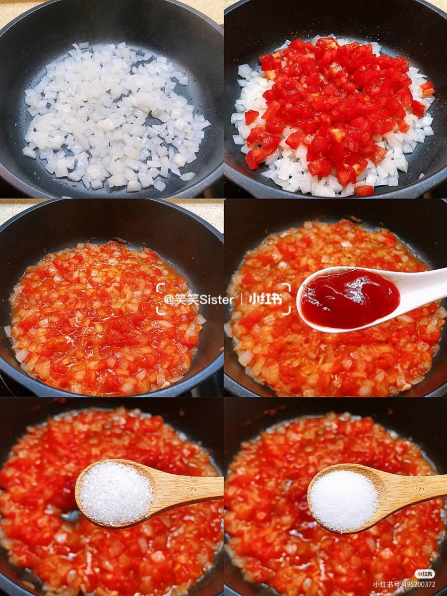 5、番茄肉酱意面