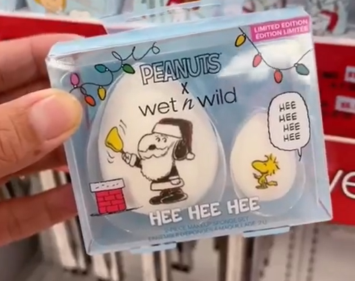 「PEANUTS x wet n wild」：美妆蛋