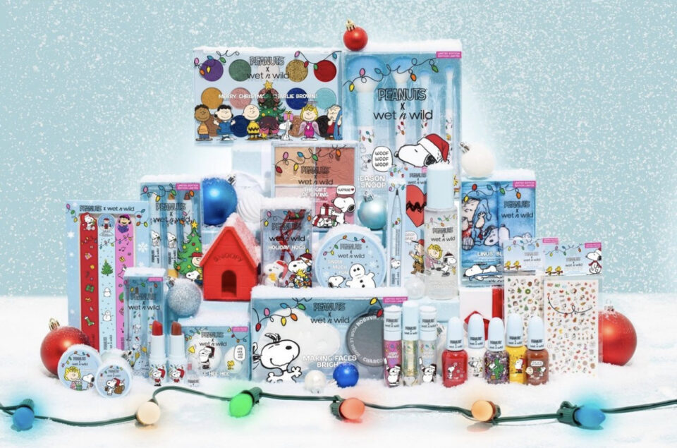 「PEANUTS x wet n wild」联名推出可可爱爱的圣诞新品啦~