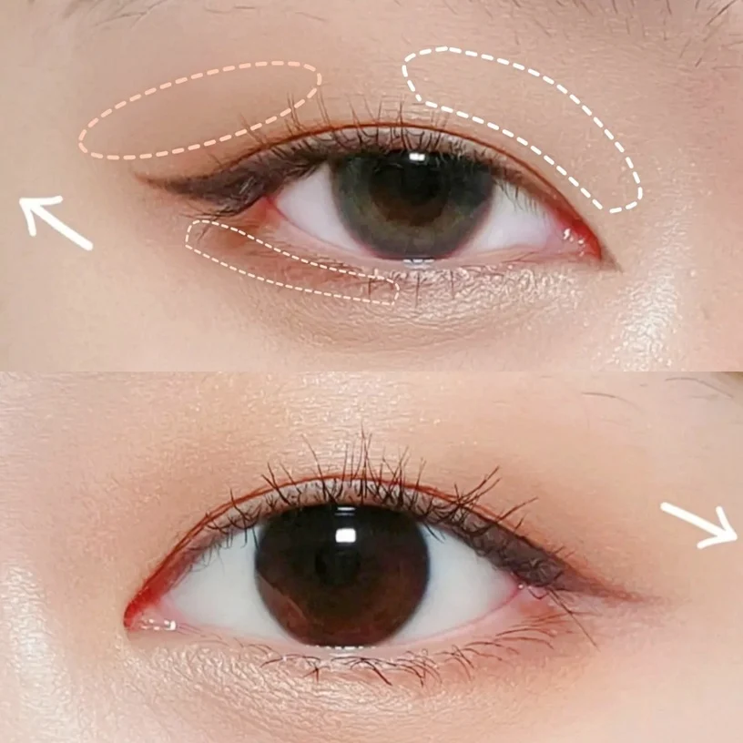 重点一:弱化眼影