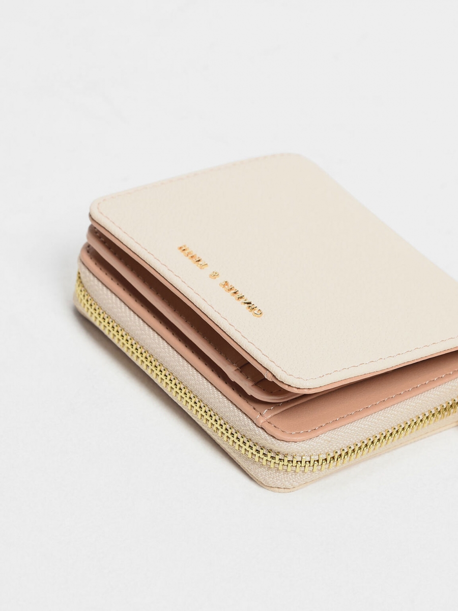 6、Classic Zip Mini Wallet - Light Pink