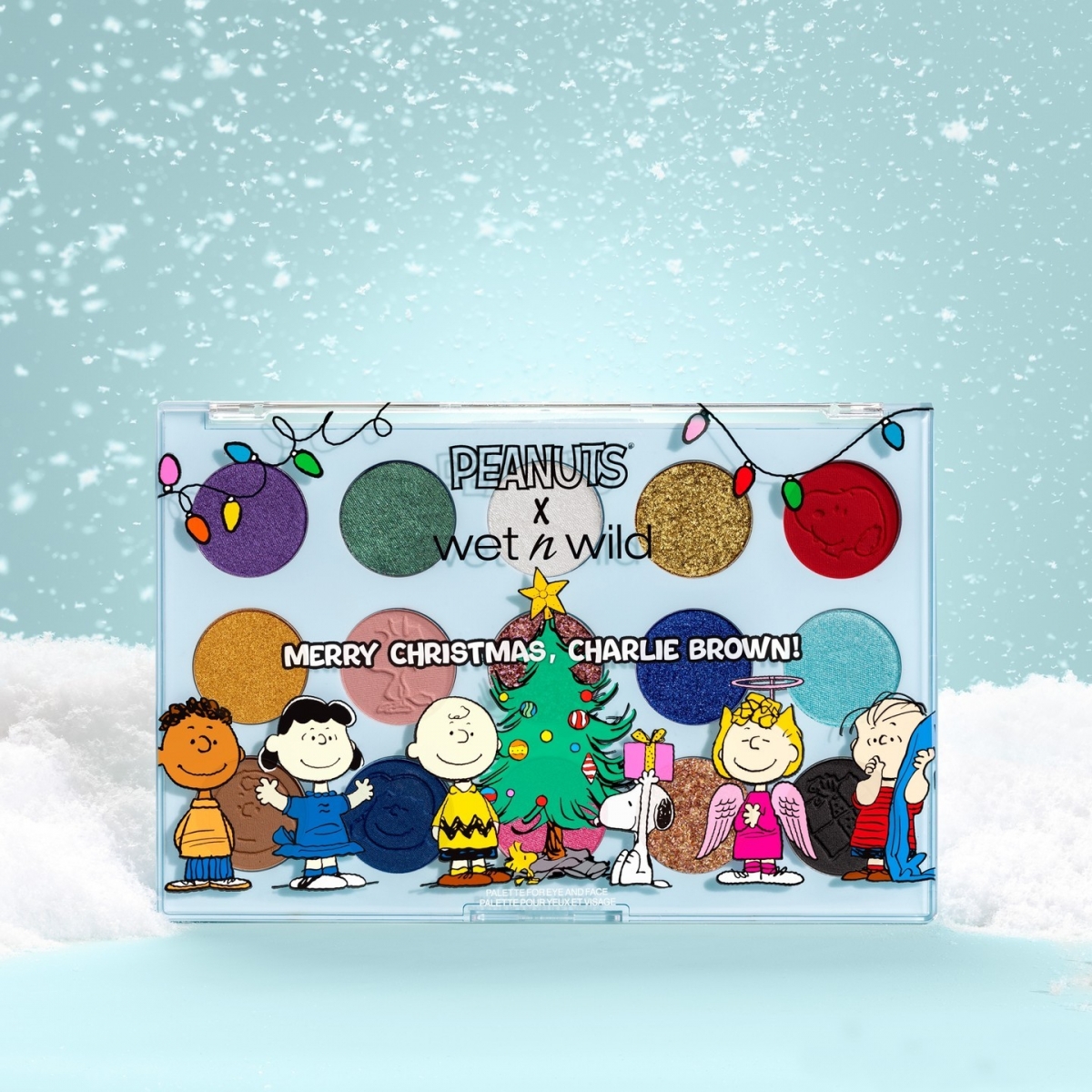 「PEANUTS x wet n wild」：15色眼影盘