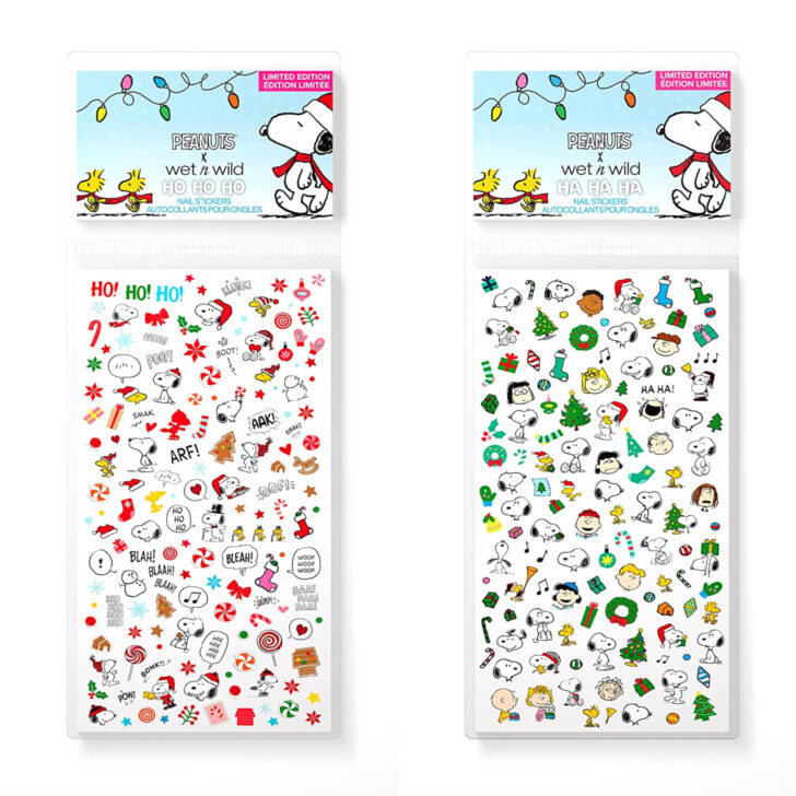 「PEANUTS x wet n wild」：美甲贴纸